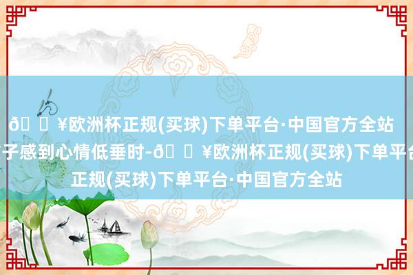 🔥欧洲杯正规(买球)下单平台·中国官方全站   心情转化   当孩子感到心情低垂时-🔥欧洲杯正规(买球)下单平台·中国官方全站