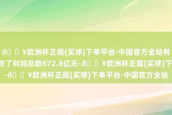 🔥欧洲杯正规(买球)下单平台·中国官方全站有色金属矿接管业企业终了利润总数872.8亿元-🔥欧洲杯正规(买球)下单平台·中国官方全站