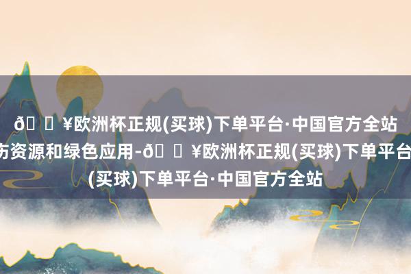 🔥欧洲杯正规(买球)下单平台·中国官方全站像透视地球探伤资源和绿色应用-🔥欧洲杯正规(买球)下单平台·中国官方全站