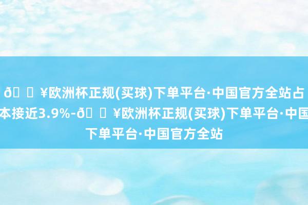 🔥欧洲杯正规(买球)下单平台·中国官方全站占该行总股本接近3.9%-🔥欧洲杯正规(买球)下单平台·中国官方全站